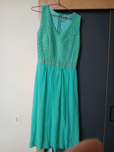Vestido verde elegante
