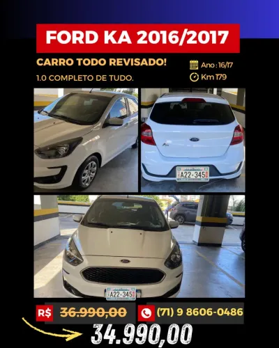 Ford ka 2016/2017 1.0