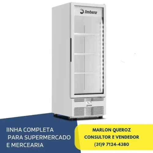 Congelador Vertical Imbera 560 Litros Novo