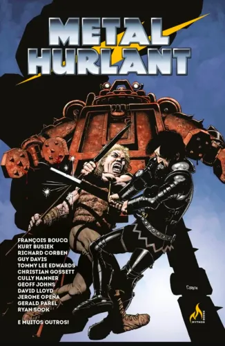 Metal Hurlant Volume 1 - Lacrado - Editora Mythos - 396 páginas capa dura