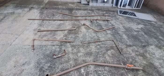 Kit canos de pvc grandes