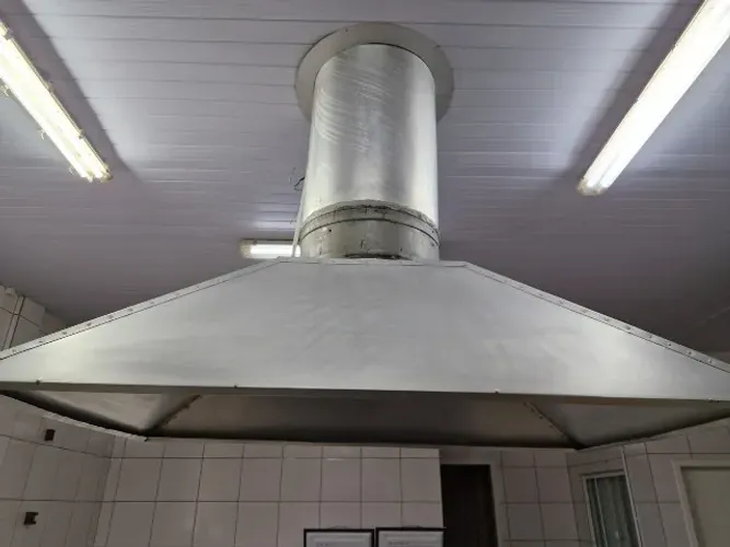 Coifa Central Grande em Aluminio