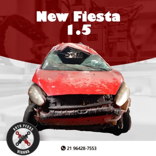 Sucata de new fiesta para venda de peças 