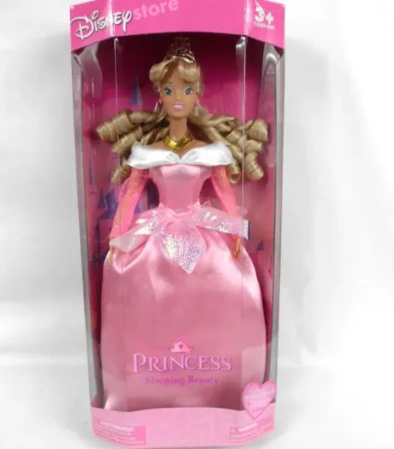 Boneca Princesa  Aurora Disney Store vintage 