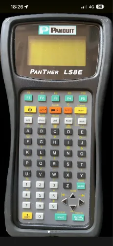 Etiquetadora - Panduit Panther Ls8e Portátil + Acessórios