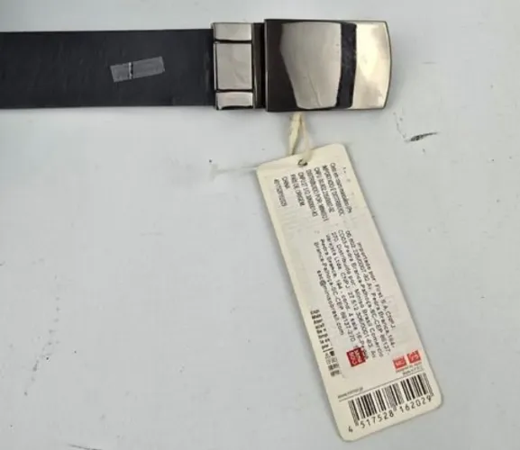 Cinto de Couro Masculino Preto