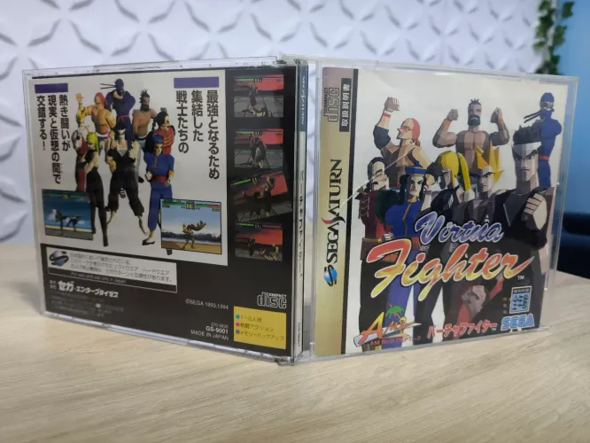 Jogo Virtual Fighter Original japonês Sega Saturno.