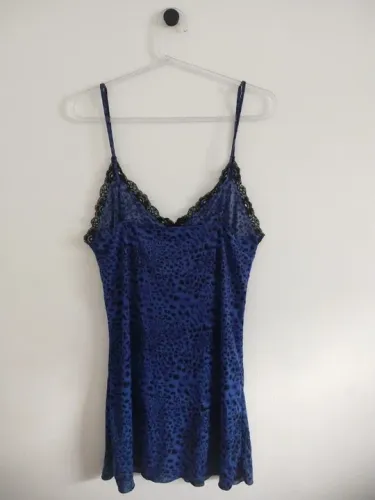 Camisola Animal Print Azul