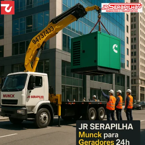 JR SERAPILHA - Transporte e Içamento de Geradores