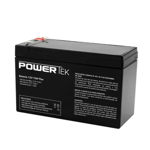 Bateria Para Nobreak Powertek 12V 7.0Ah - EN012 - WZetta