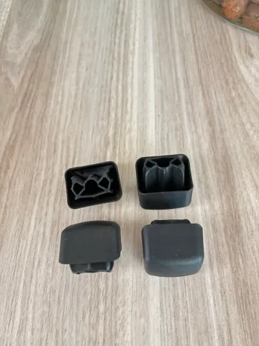 Tampas de extremidade sobressalentes Thule Square Bar x 4 (52968 Substituindo 30661)