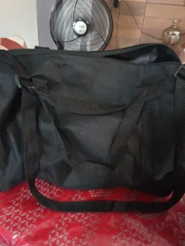 Bolsa de viagem preta