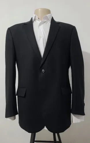 Blazer Sim Preto N° 52, bonito, elegante, original, confortável, sofisticado. 