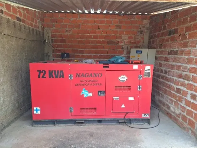 Gerador De Energia A Diesel 72kva 
