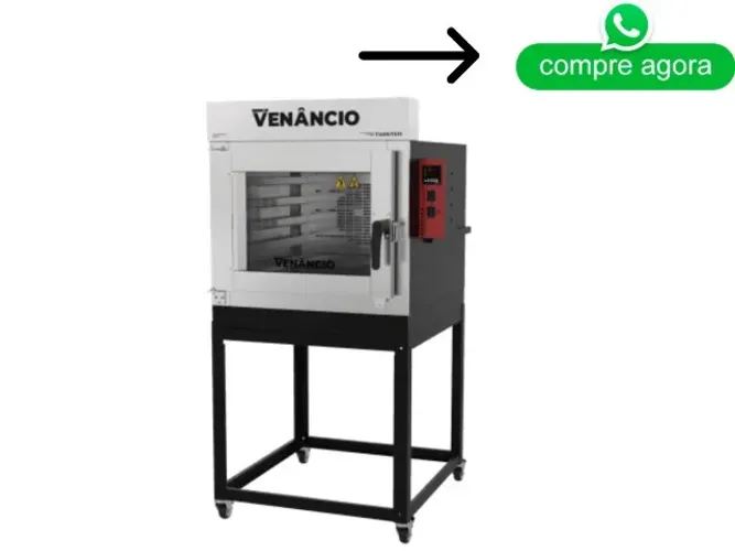 Forno 5 Esteiras Turbo a Gás Venâncio