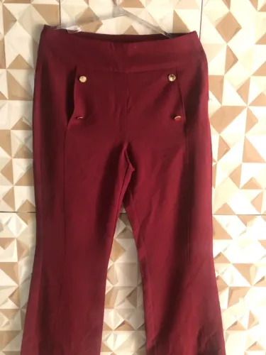 Calça Social Vermelha
