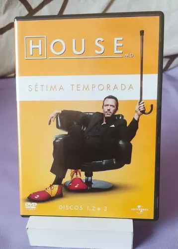 House M.D. - 7ª Temporada - DVD Discos 1, 2 e 3 *