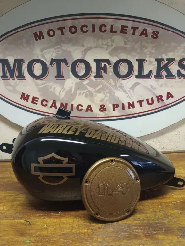 Pintura personalizada tanque de combustível Harley Davidson