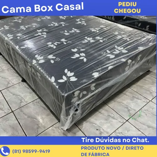 Cama Box Casal - Direto da Fábrica