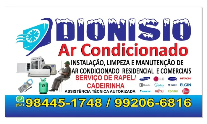 Instalação de ar condicionado por rapel e limpeza em geral 
