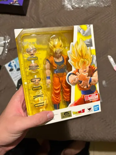 S. H. Figuarts Goku SSJ Nova Versão (Aberto mas nunca exposto)