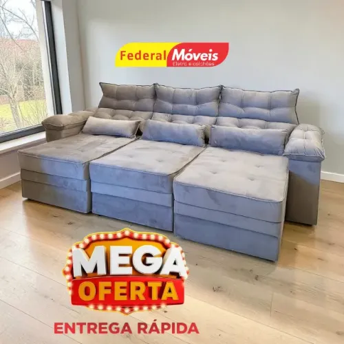 Sofá 2,90m - Últimas Unidades!