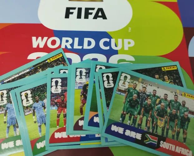 Figurinhas time Copa do Mundo 2026.