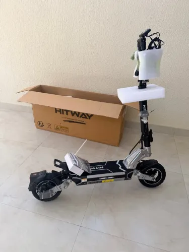PATINETE ELÉTRICO HITWAY H18 45km/h 60km autonomia novo lacrado .