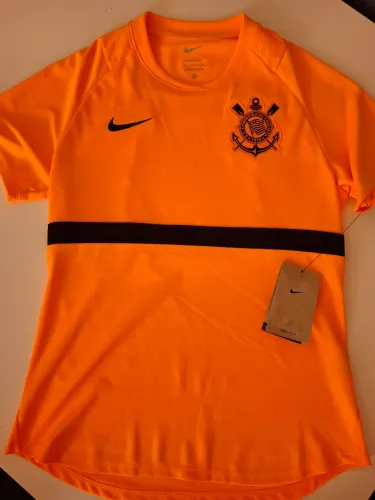 Camisa Corinthians Academy Pro 21/22 Laranja da Nike (original)