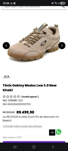 Tênis oakley n40