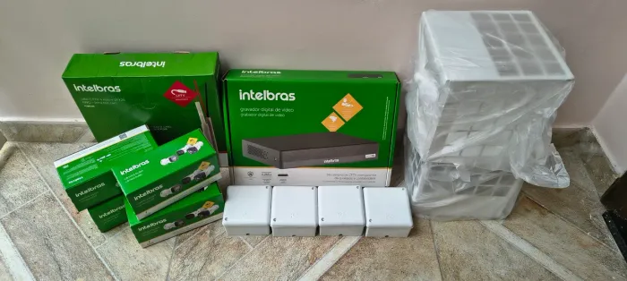 Kit Completo Câmeras de Segurança Intelbras