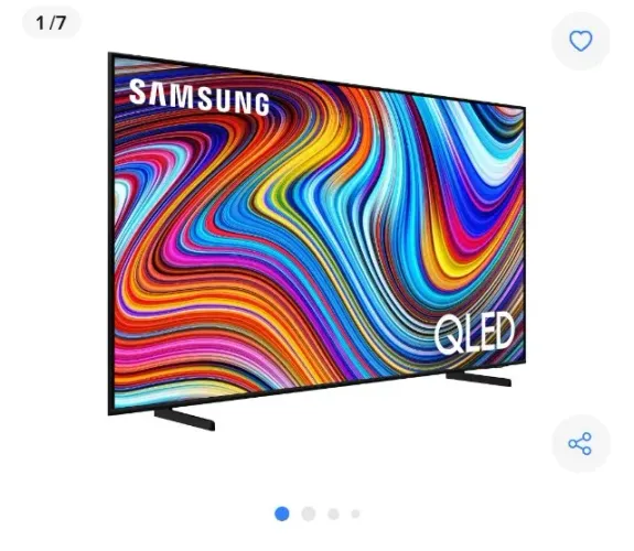 Tv Samsung q50c 2023 (com a tela danificada)