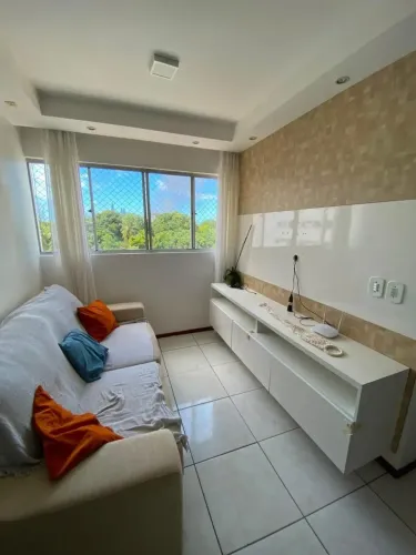 Alugo apartamento com dois quartos todo mobiliado na serraria