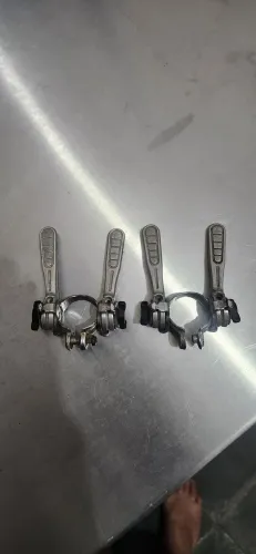 Alavanca de marcha 2x5 Vel De Quadro Caloi 10 Original Shimano.