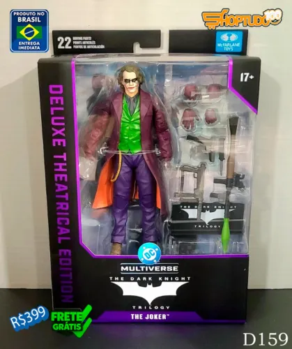 McFarlane DC Multiverse Deluxe Theatrical Edition The Dark Knight Trilogy Joker