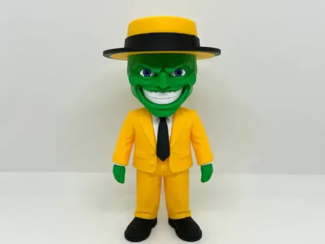 BONECO 3D DO MÁSCARA