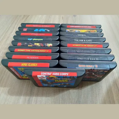 Jogos de Sega Mega Drive (valor unitário)