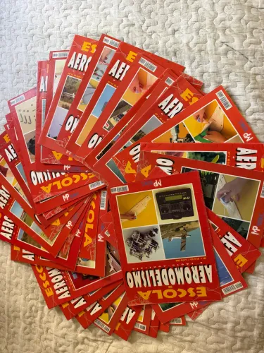 Aeromodelo coleção de revistas anos 90