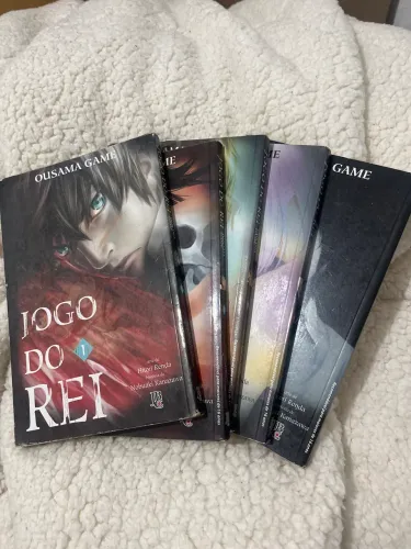 Ousama game - Jogo do rei - mangá de 1 a 5
