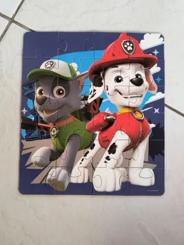 Quebra cabeças infantil da Patrulha Canina (+4) 24 peças