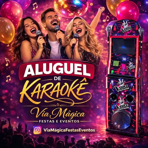Karaokê Pro Seu Fim De Semana! Venha Conhecer!