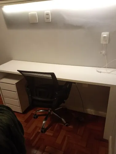 Bancada de trabalho Todeschini + cadeira+gaveteiro 
