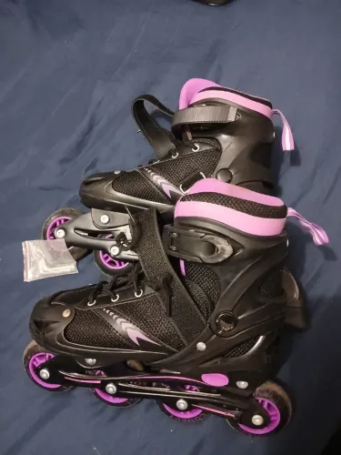 Patins Zein Art Brink In Line 30-34 Feminino usou somente 3 vezes praticamente novo