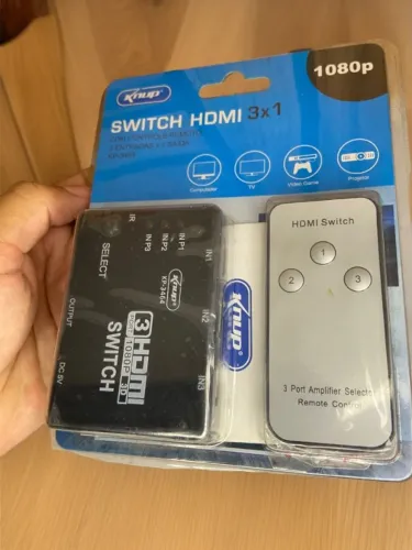Switch hdmi 3x1 knup an5