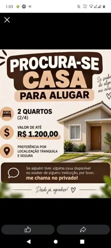 Busco aluguel