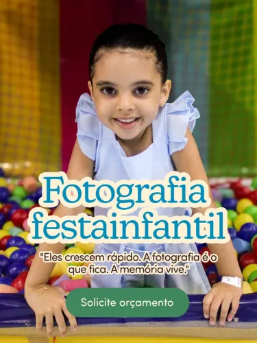 Fotografia de festa infantil