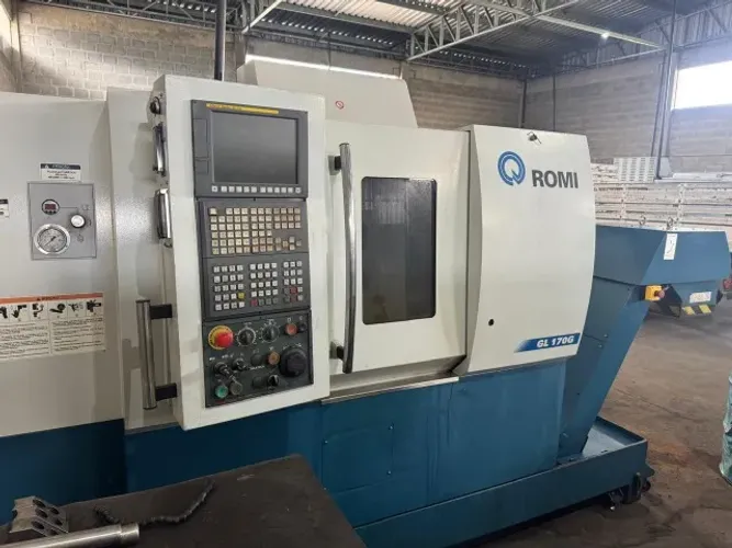 TORNO CNC ROMI GL 170G - 2021  CENTRO DE TORNEAMENTO | FANUC