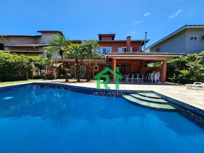 Casa à venda no condomínio Granville, Enseada, 4 Quartos, 4 Vagas, Guarujá/SP