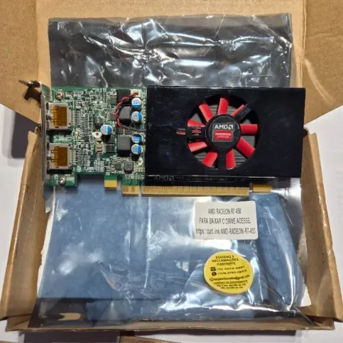 Placa de Vídeo AMD Radeon R7 450 4Gb Gddr5 Perfil Baixo