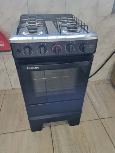 Fogão 4 bocas Esmaltec Inox 3 meses de uso